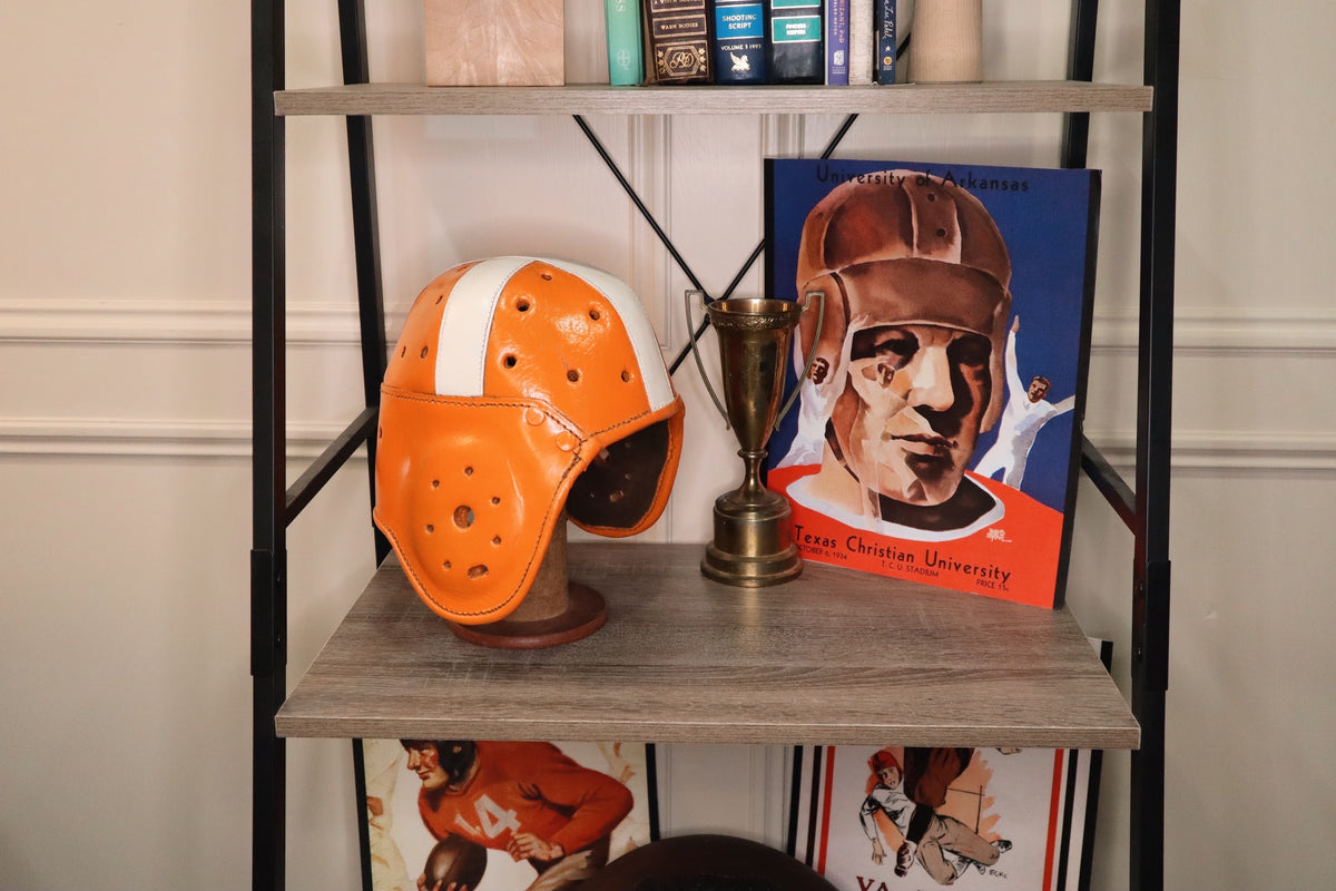 1974 tennessee football youth helmet 1940s Leather – Historic Sports packable Build a Electric Bike The helmet features a Color:Black Red Copper