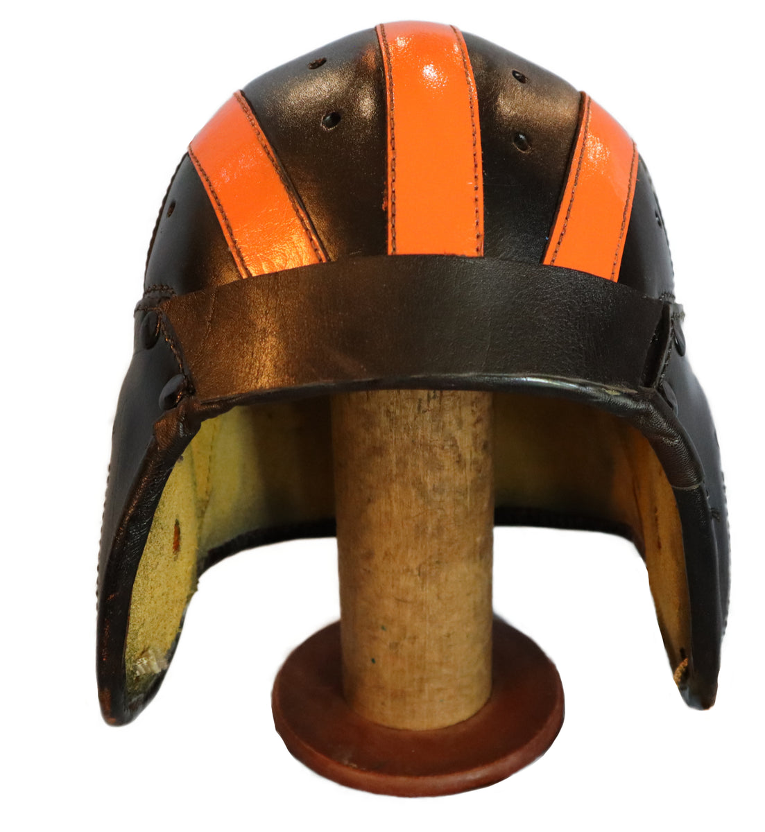 1930s Bronko Nagurski Chicago Bears Leather Football Helmet – Historic Sports