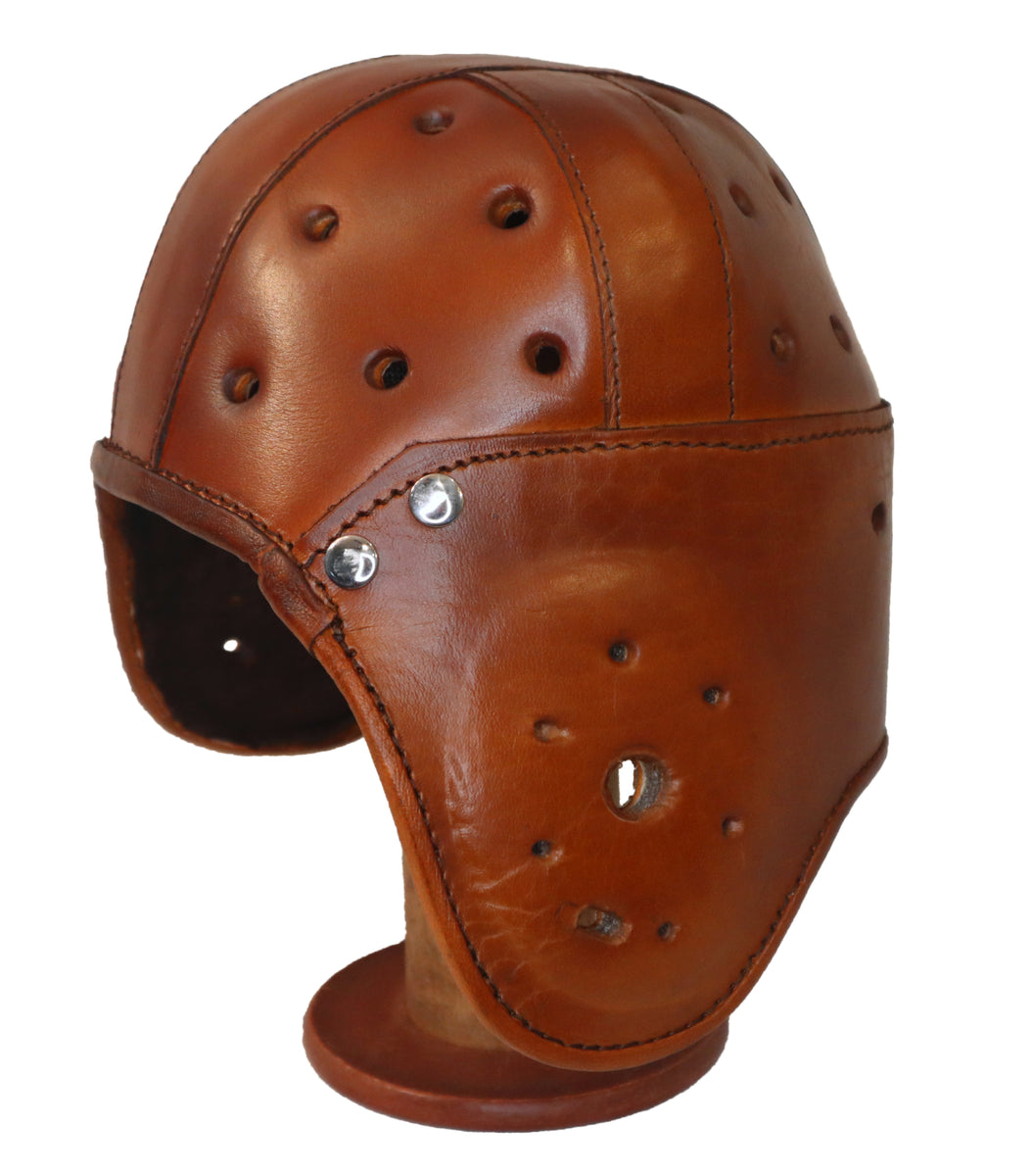 4 Straps Heisman Leather Football Helmet – Historic Sports