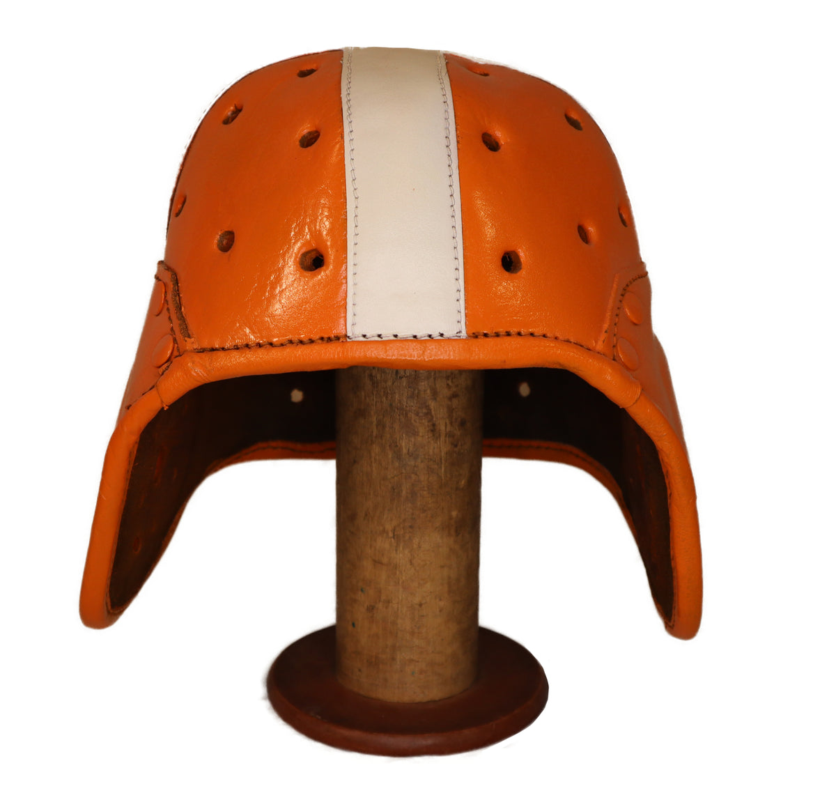 1940s Tennessee Leather Helmet – Historic Sports 1940s Tennessee Leather Helmet – Historic Sports