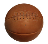 1890-1930 Antique Style Laced Leather Basketball