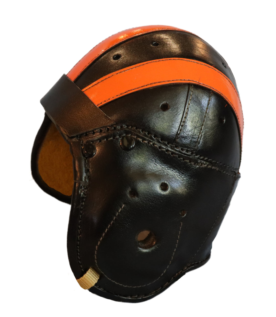 Antique Leather Football Helmets Historic Sports Antique Leather Football Helmets Historic Sports