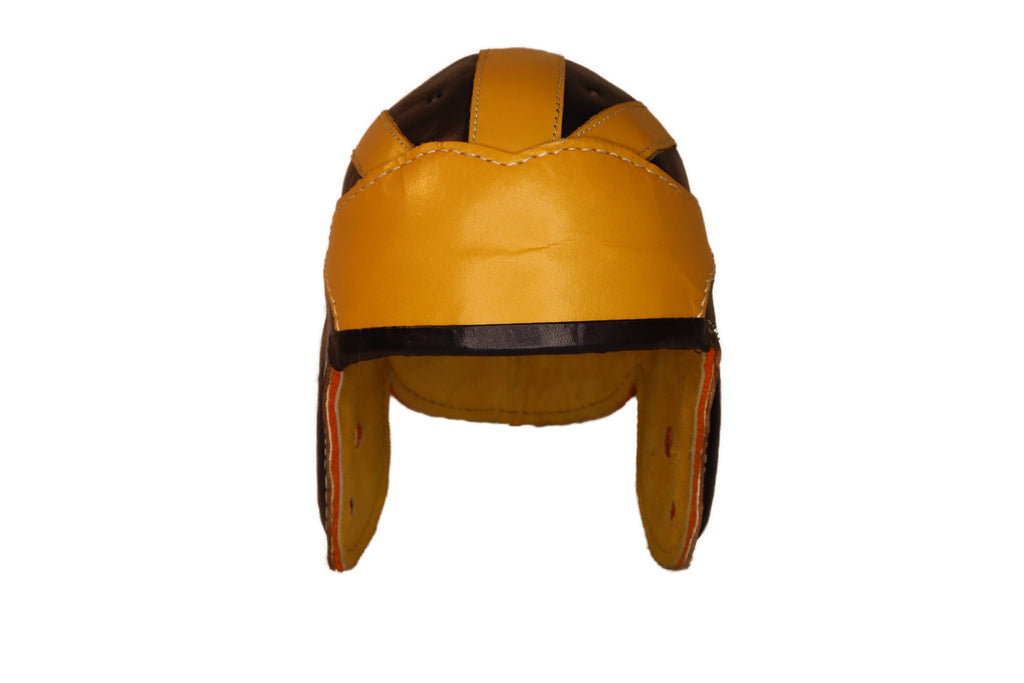 Michigan Football Leather Helmet Leather Michigan Wolverines Mini