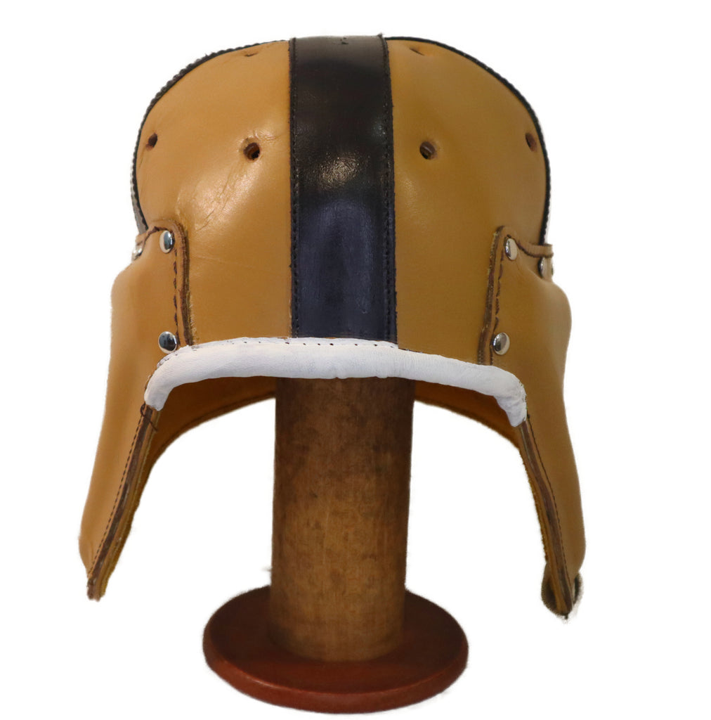 1940-1954 Old Notre Dame Style Leather Helmet – Historic Sports