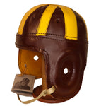 Late 1930s Iowa Leather Football Helmet